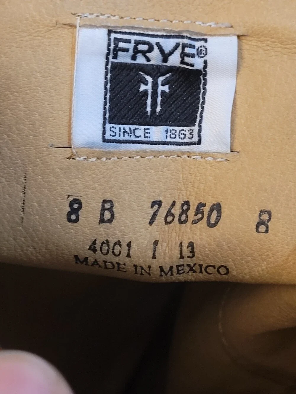 Frye Phillip Harmess Women’s Tall Brown Leather Riding Boots. Size 8B